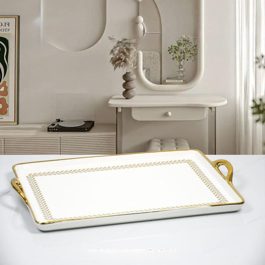 Genova, Ceramic Rectangular Tray