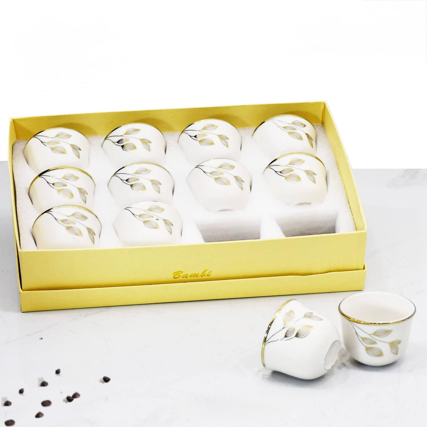 Bambi, 12 Pcs Arabic Coffee Cups