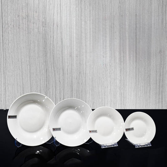 6 Pcs Porcelain Deep Plate