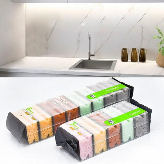 Set 5 Pcs Colored Cleaning Sponge