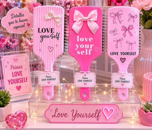 Love Yourself Hair Brush