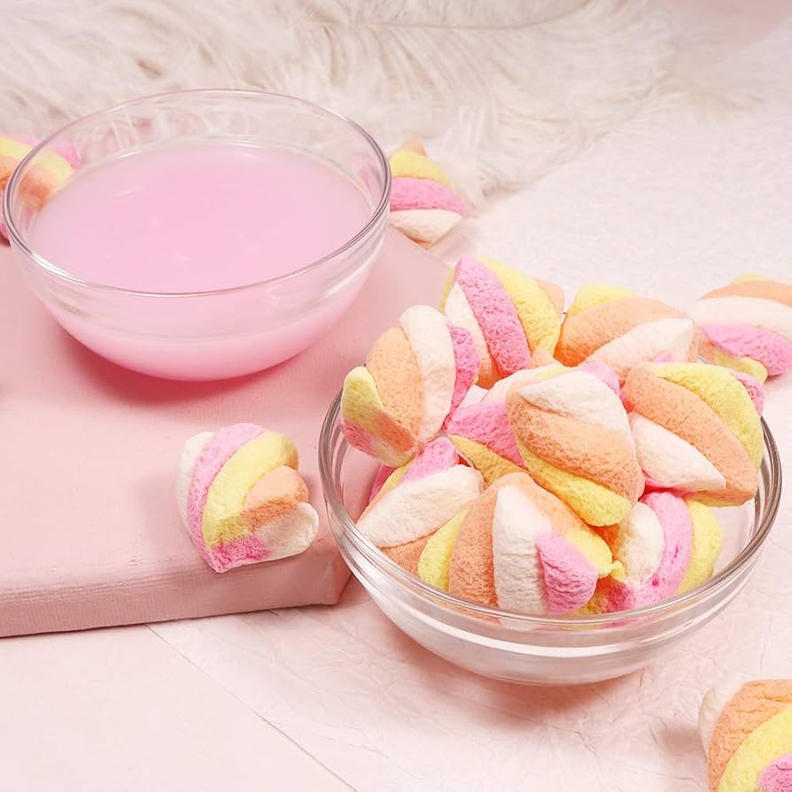 Set 4 Pcs Round Plastic Crystal Bowl