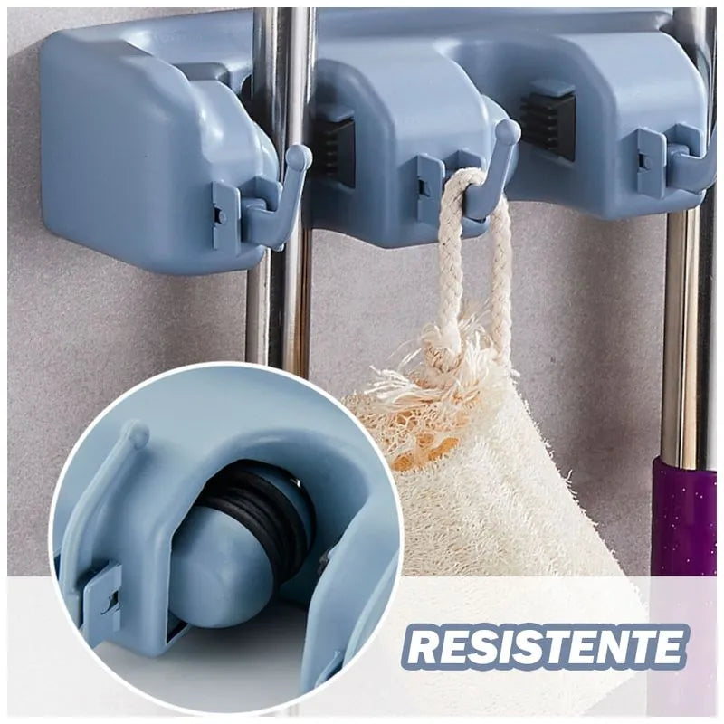 Broom Holder-Grey