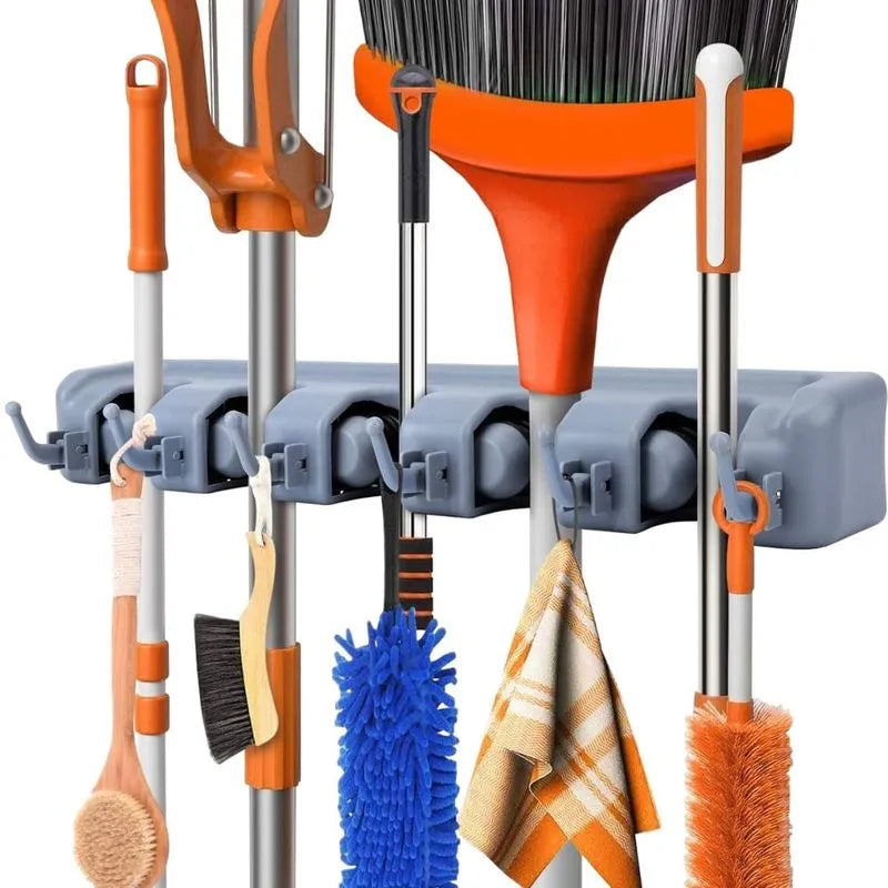 Broom Holder-Grey