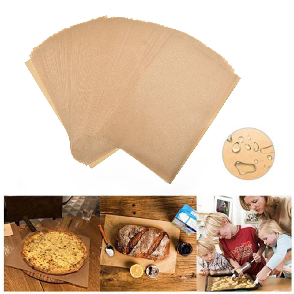 100 Pcs Non-Stick Baking Paper