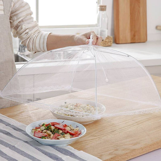 1PC Portable Umbrella Style Food Cover - Anti Mosquito