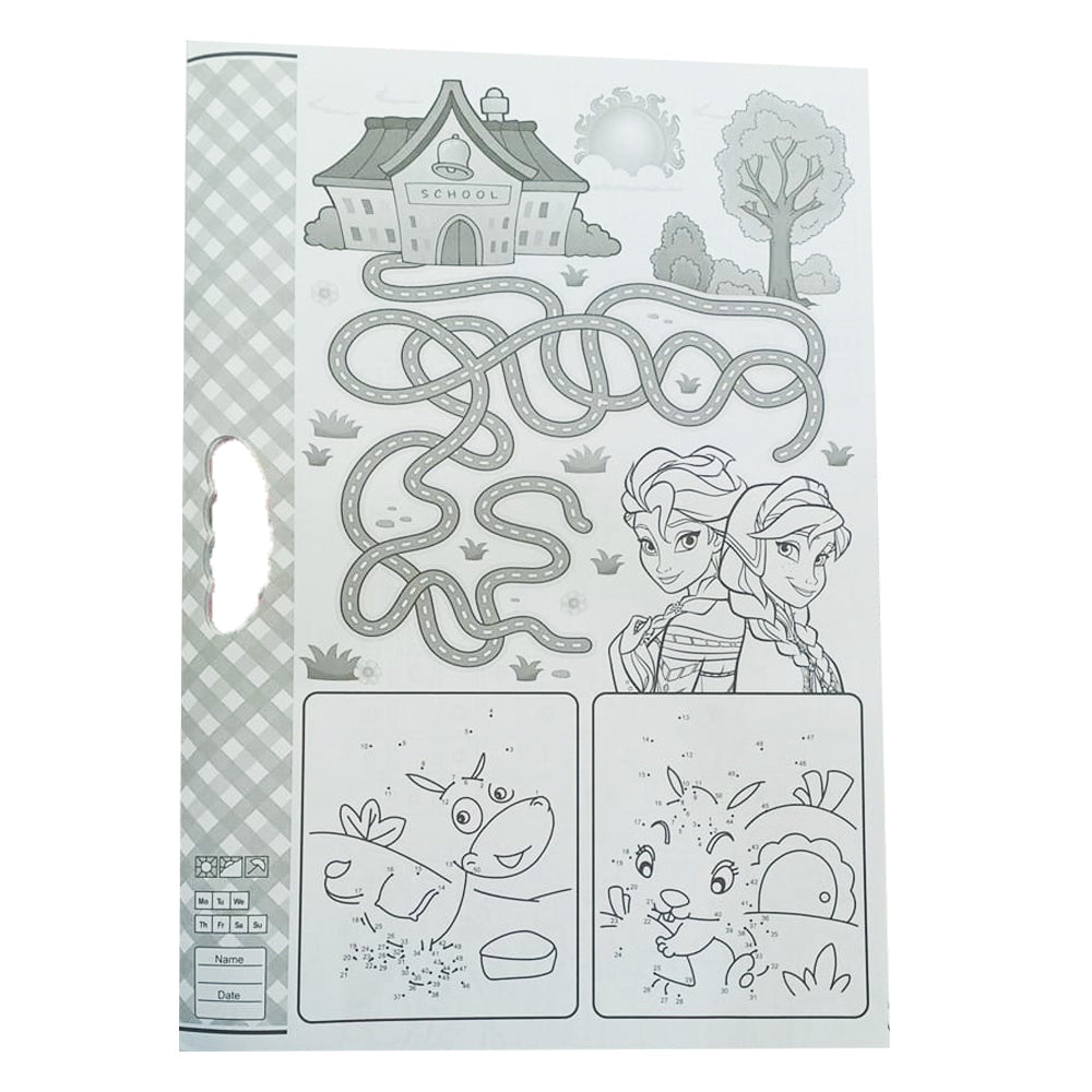 Coloring Book & Stickers