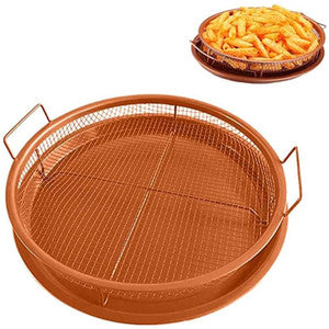 Stainless Steel Rounded Roasting Oven Tray