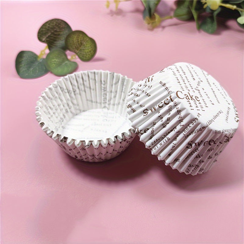 100  pcs Colored Cupcake Liners Paper Cup