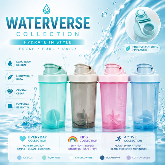 500 ML Plastic Water Bottle