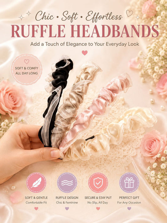 Ruffle HeadBands