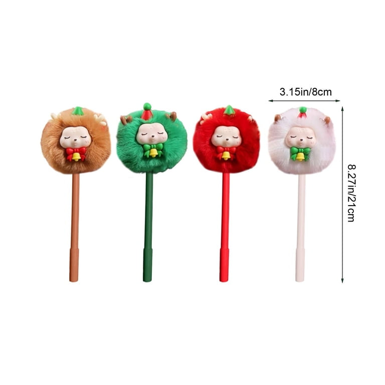 Fuzzy Plush Ballpoint Pens
