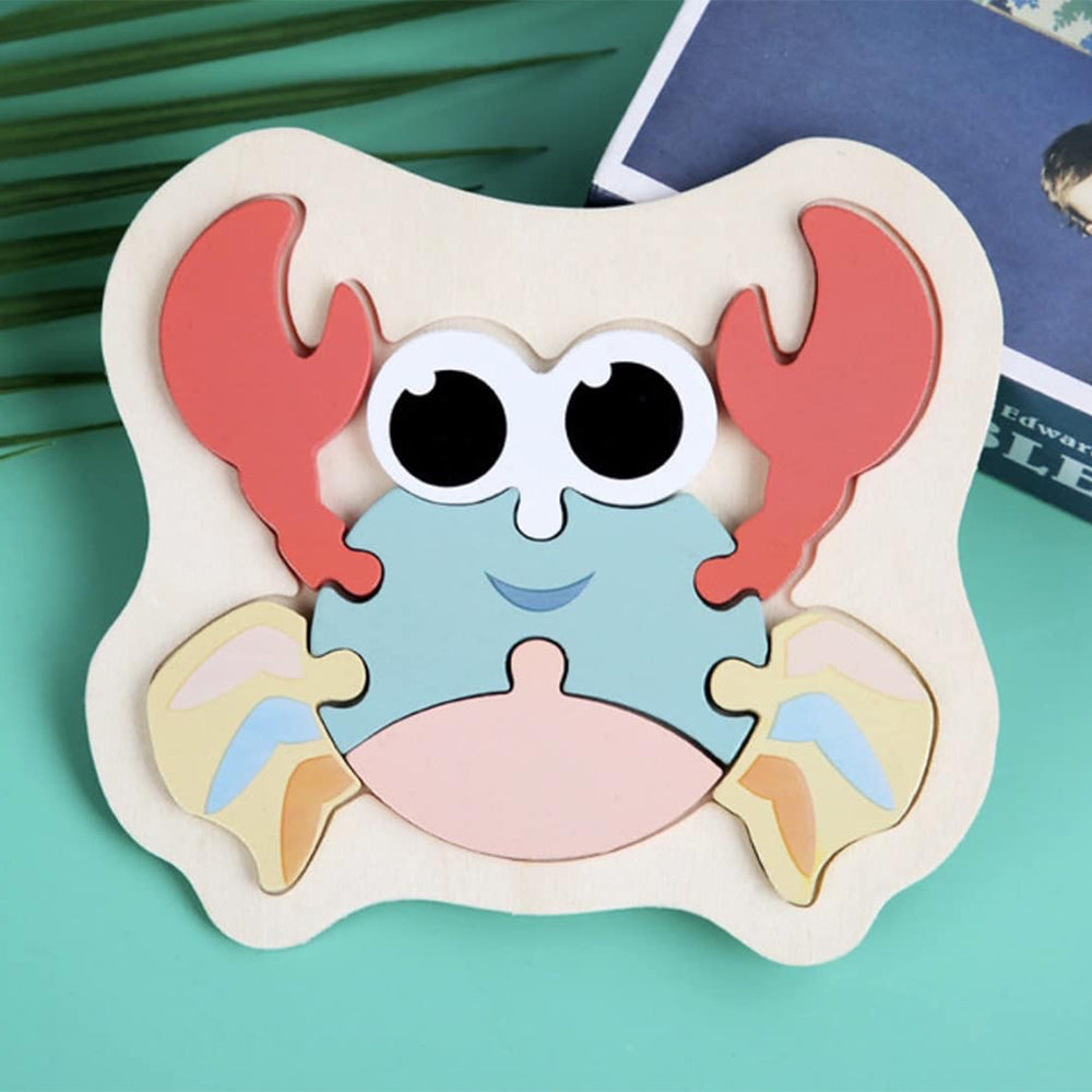 Colorful Wooden Jigsaw Puzzle For Kids