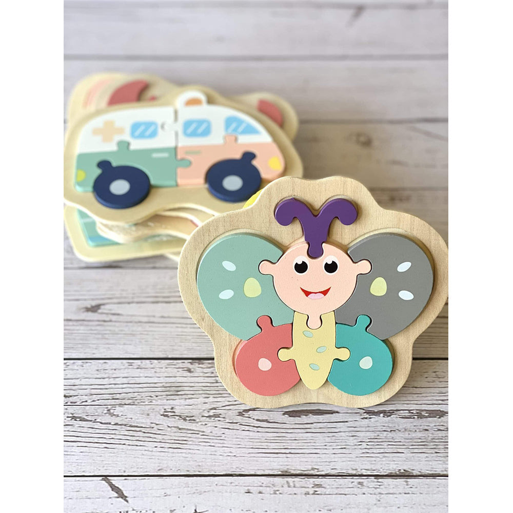 Colorful Wooden Jigsaw Puzzle For Kids