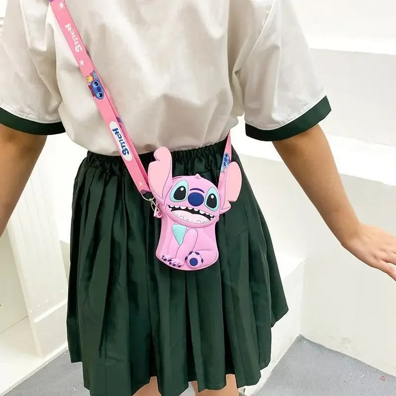 Stitch Silicone Coin Purse Small Shoulder Bag
