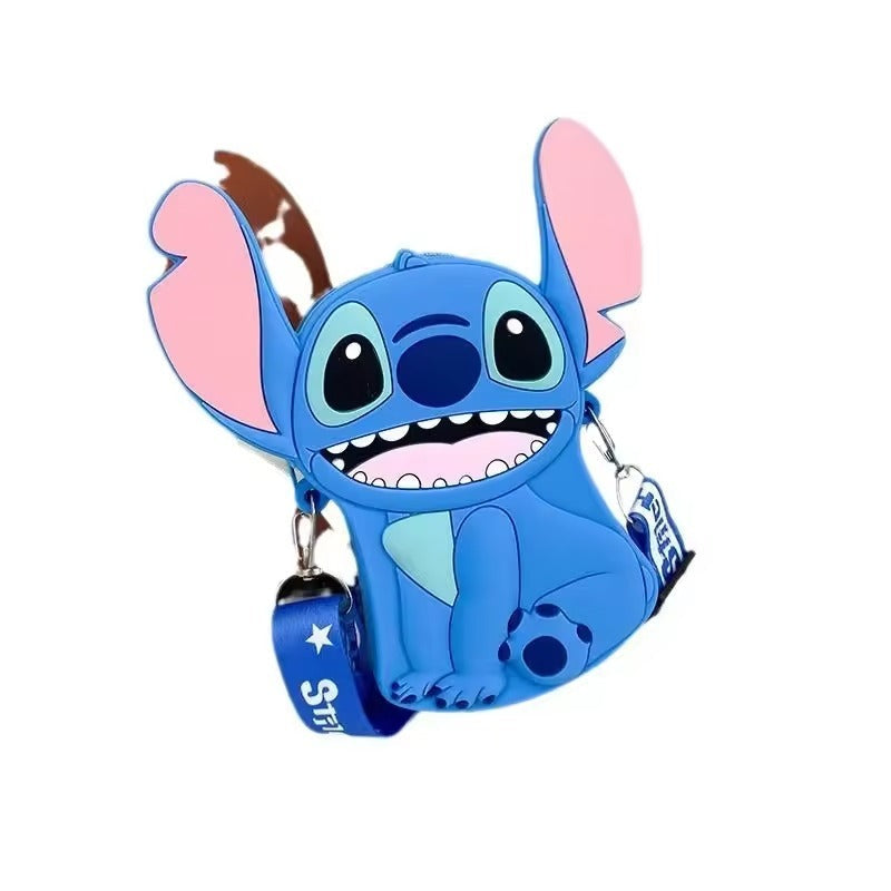 Stitch Silicone Coin Purse Small Shoulder Bag