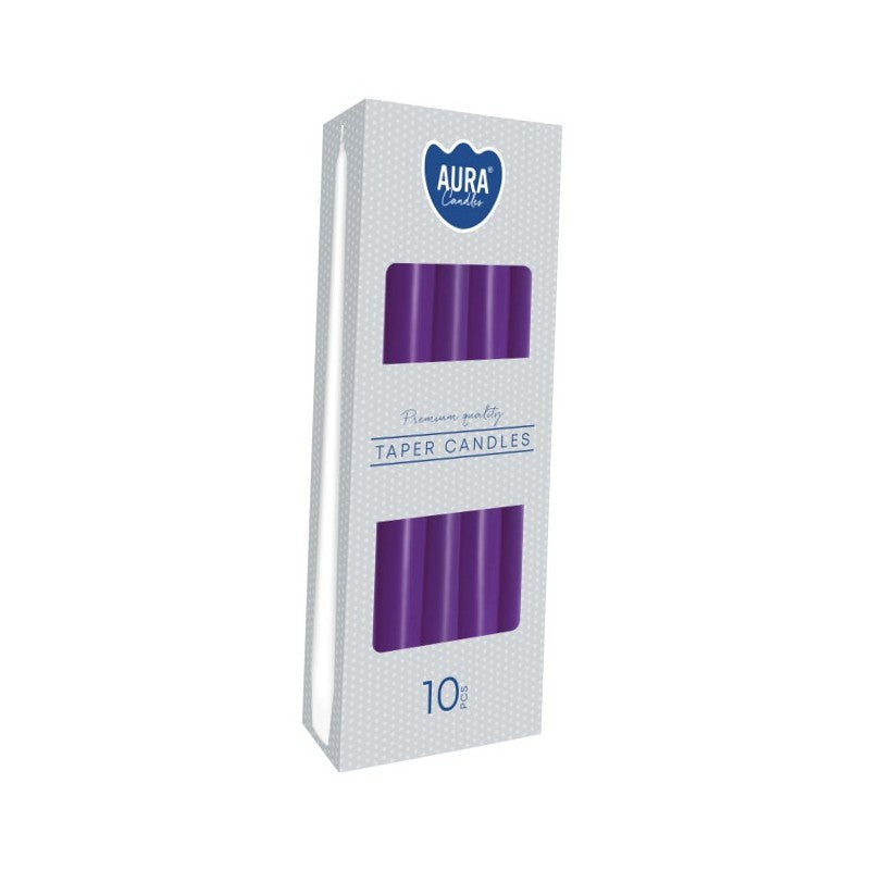 Aura, 10 pcs Taper Candles