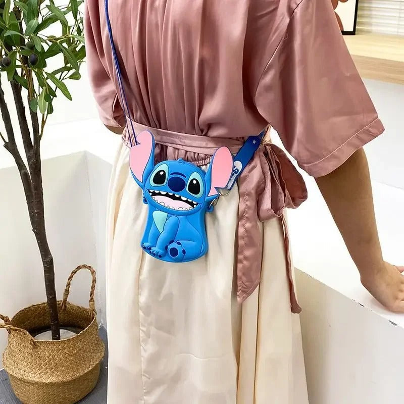 Stitch Silicone Coin Purse Small Shoulder Bag