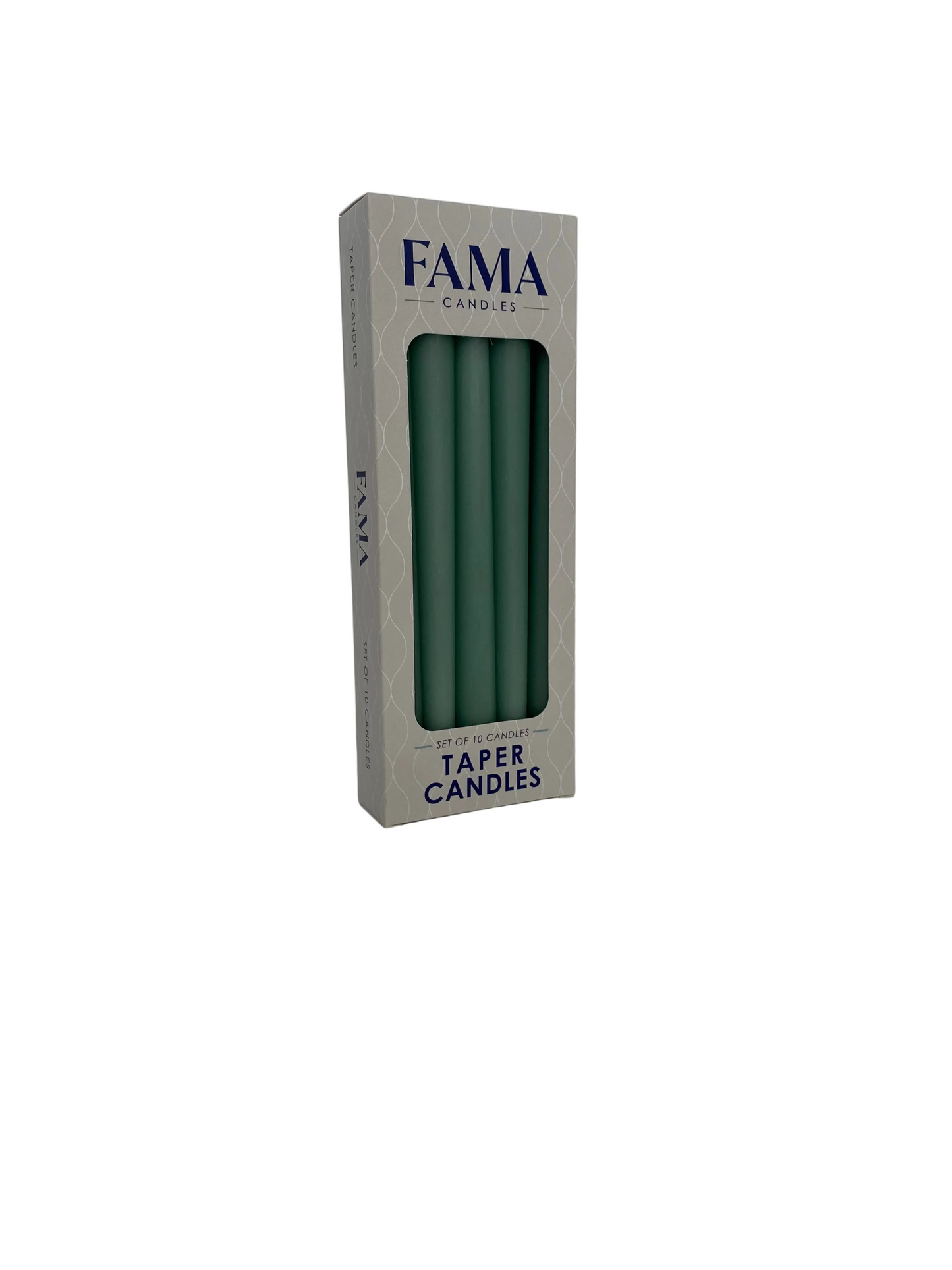 Fama,10 Pcs Matt Taper Candles