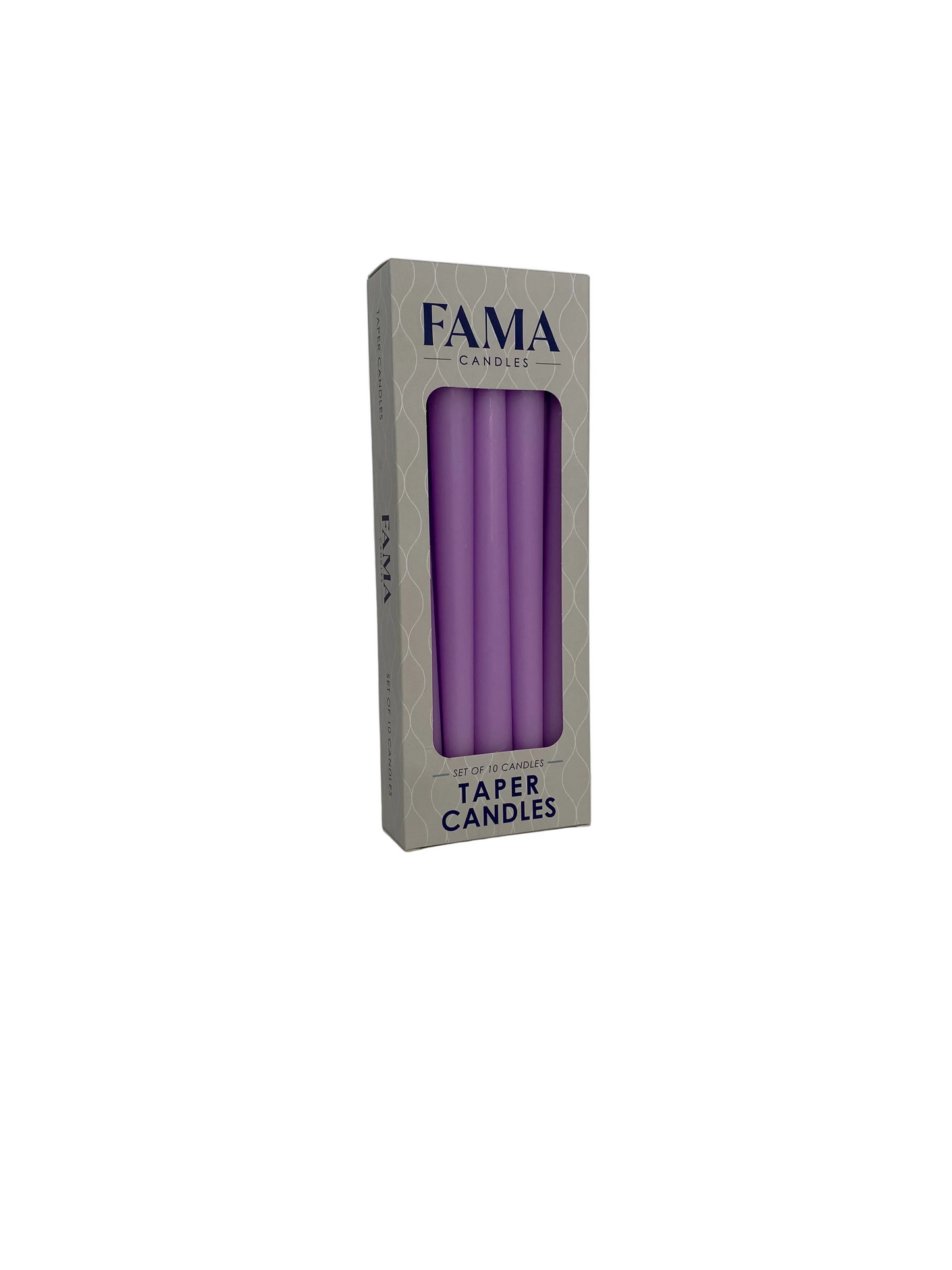 Fama,10 Pcs Matt Taper Candles