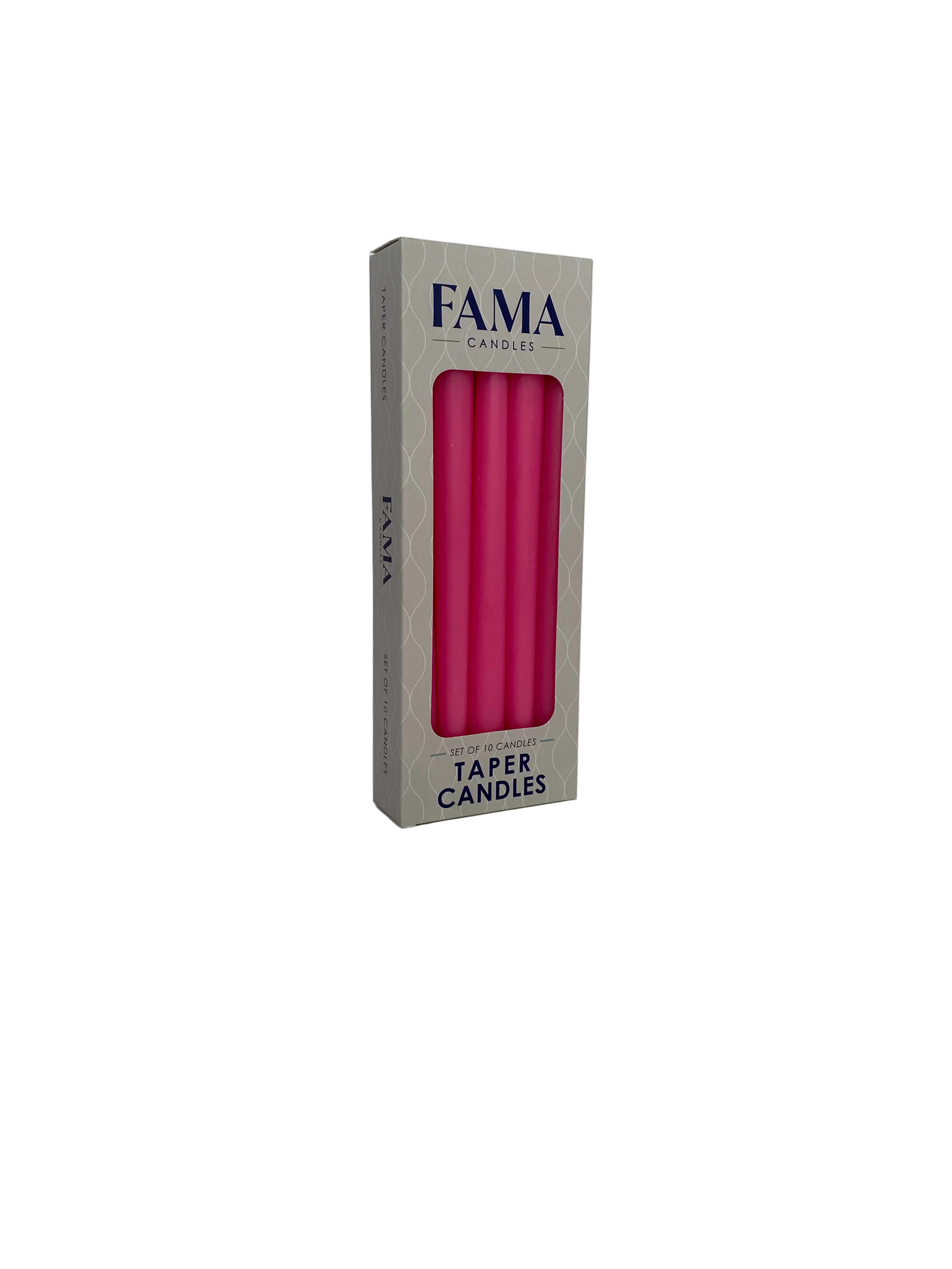 Fama,10 Pcs Matt Taper Candles