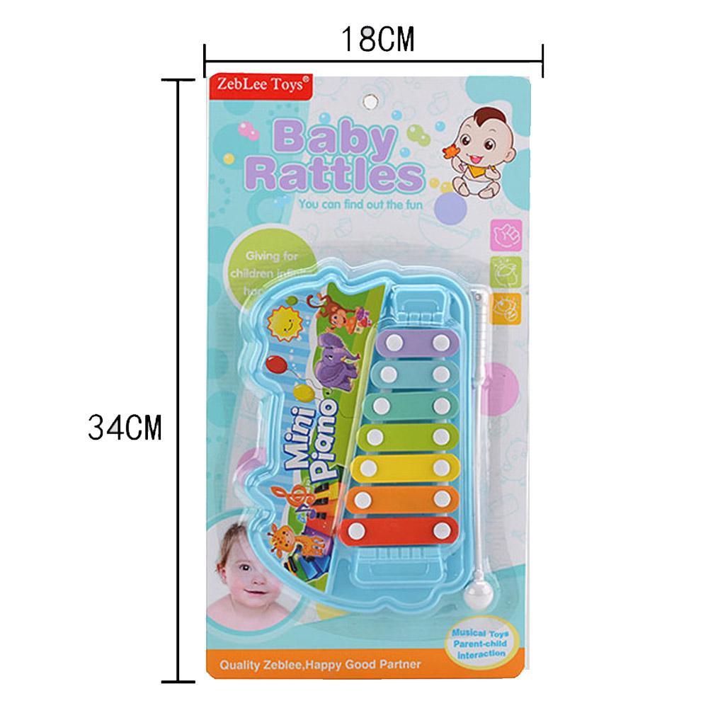 Baby Rattles 7 Key Mini Piano Set