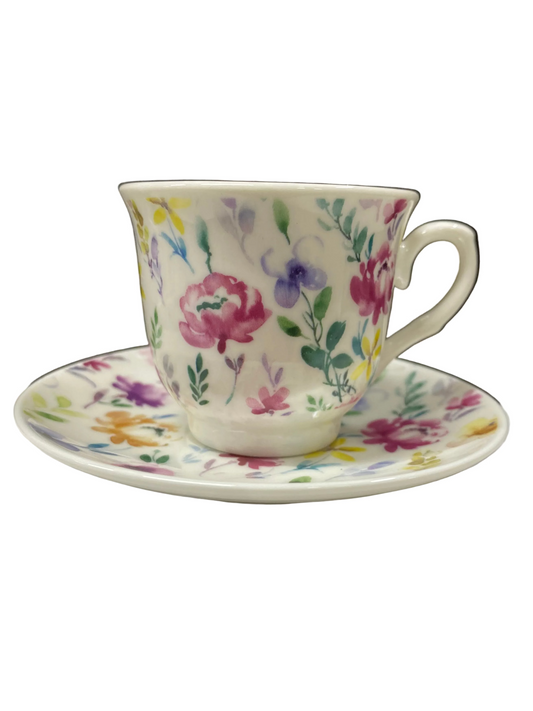 Gebe, 12 Pcs Coffee Cups With Saucers Set