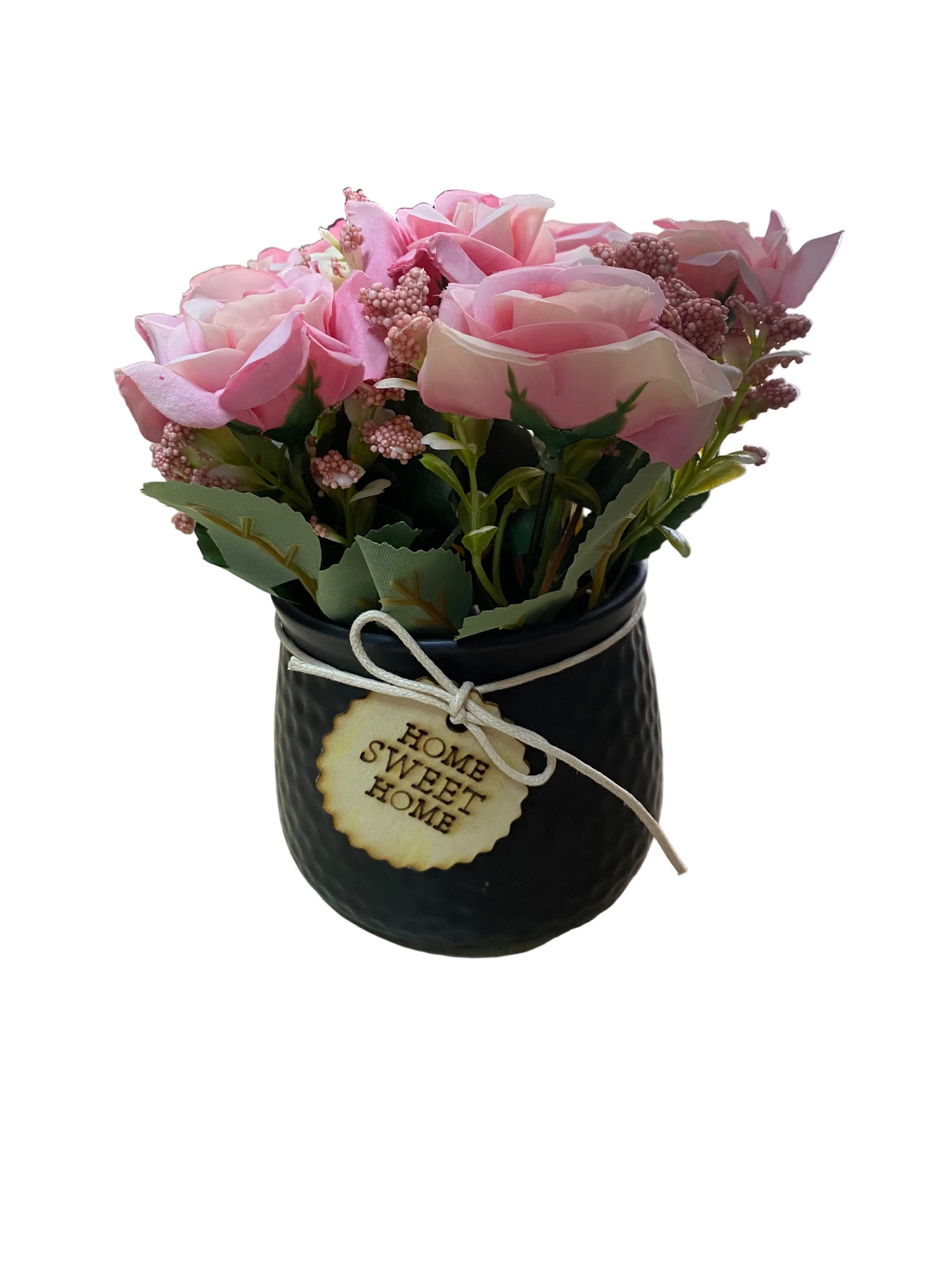 Artificial Flowers Plant In Decorative Ceramic Pot