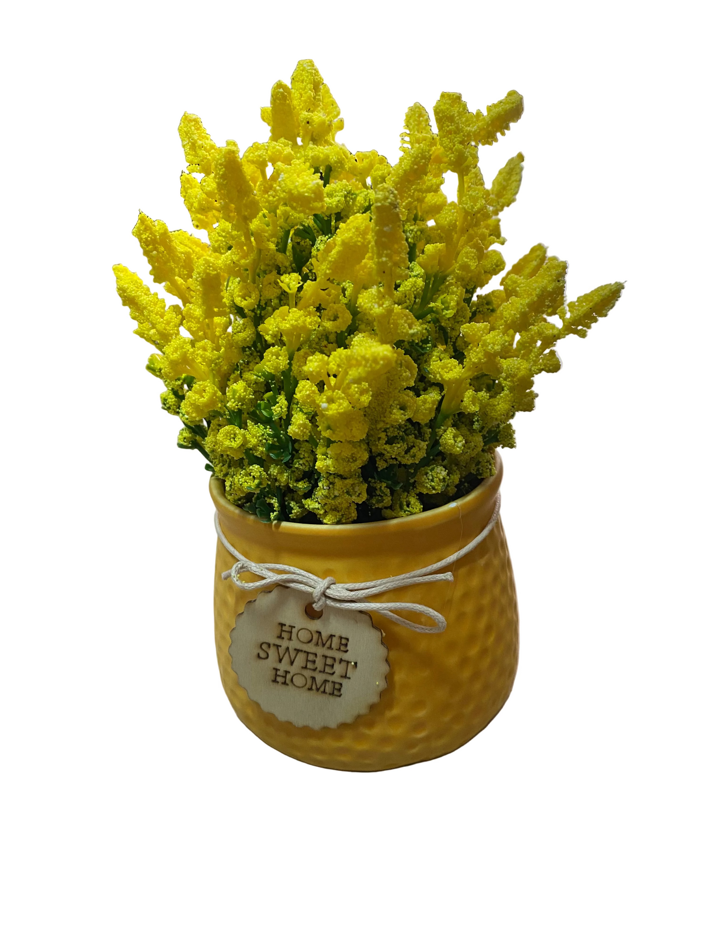 Artificial Flowers Plant In Decorative Ceramic Pot