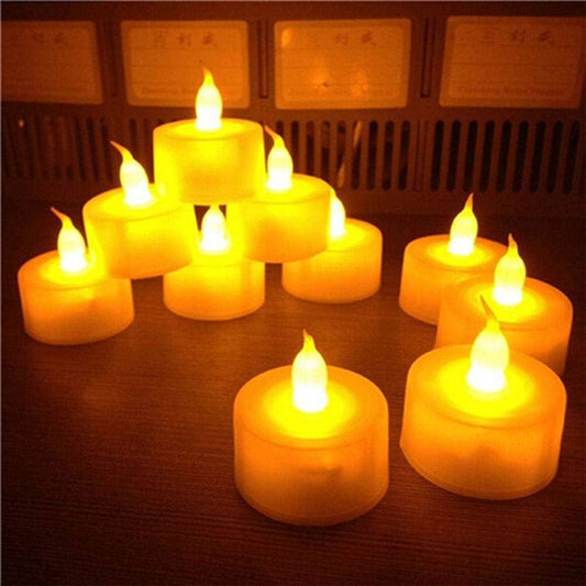 6 Pcs Led Tealight Candle Set