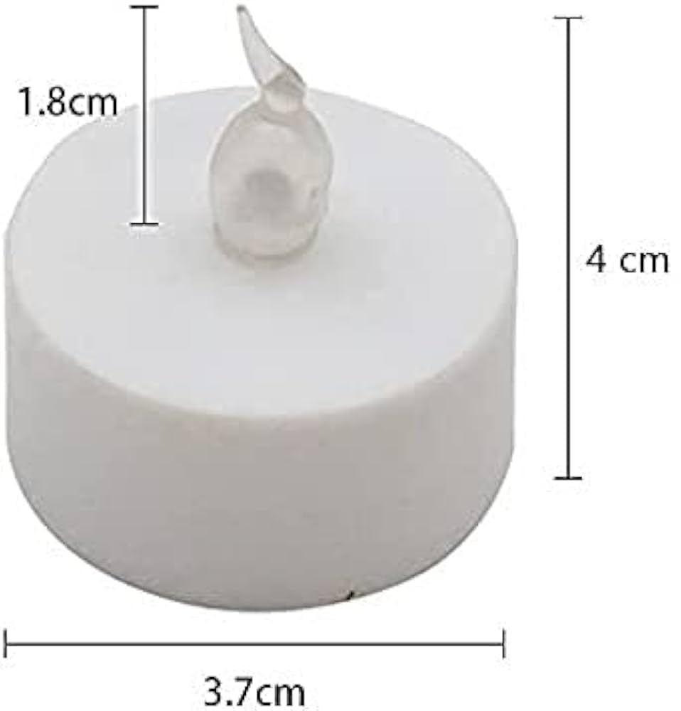 6 Pcs Led Tealight Candle Set