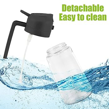 2 in 1 Clear Glass Oil Sprayer and Container Bottle