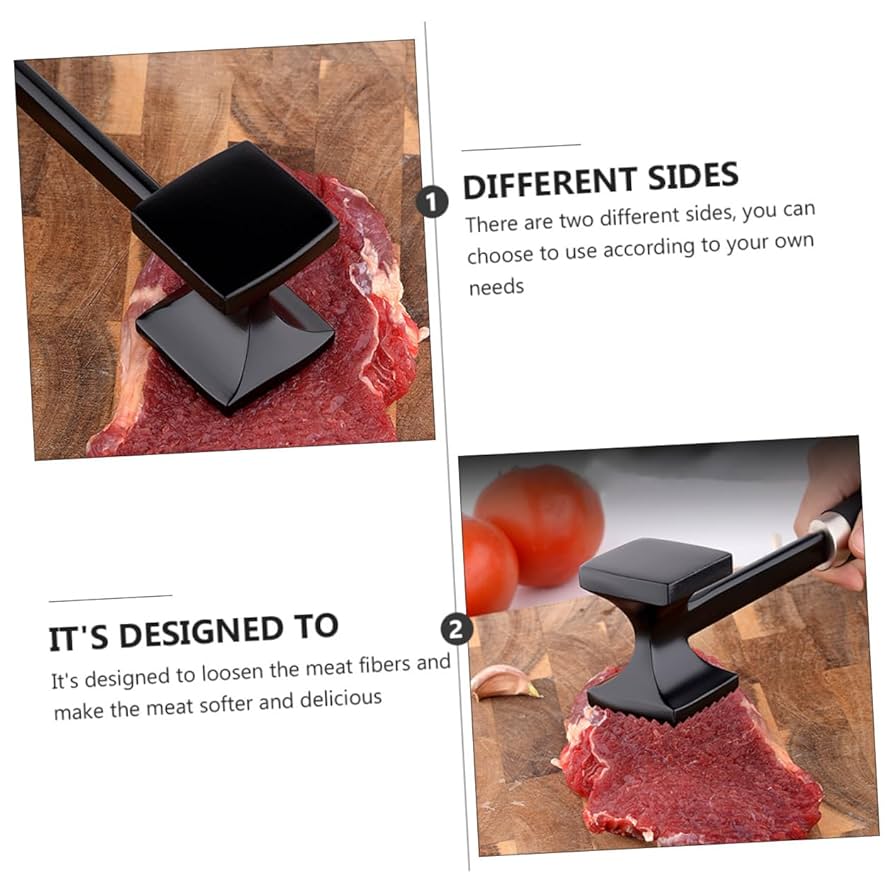 Aluminium Double Sided Meat Tenderizer Hammer 26.5 Cm