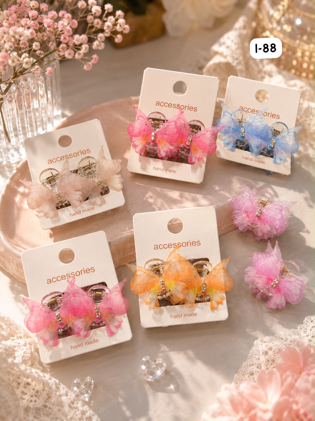2 Pcs Hair Clips Set
