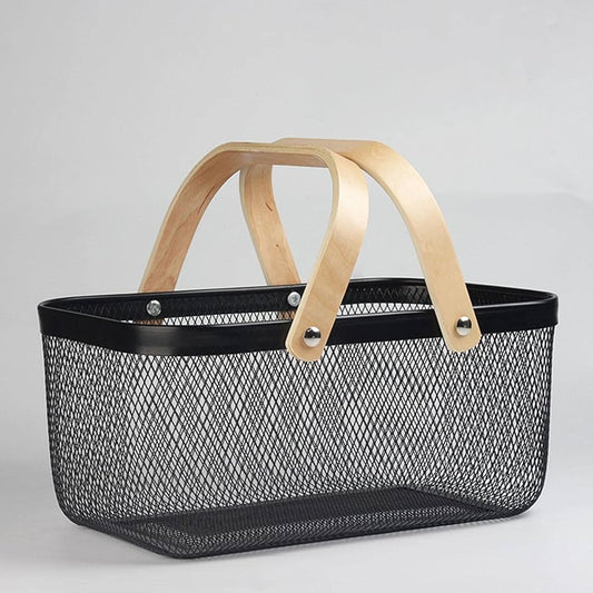 Metal Hollow Picnic Basket