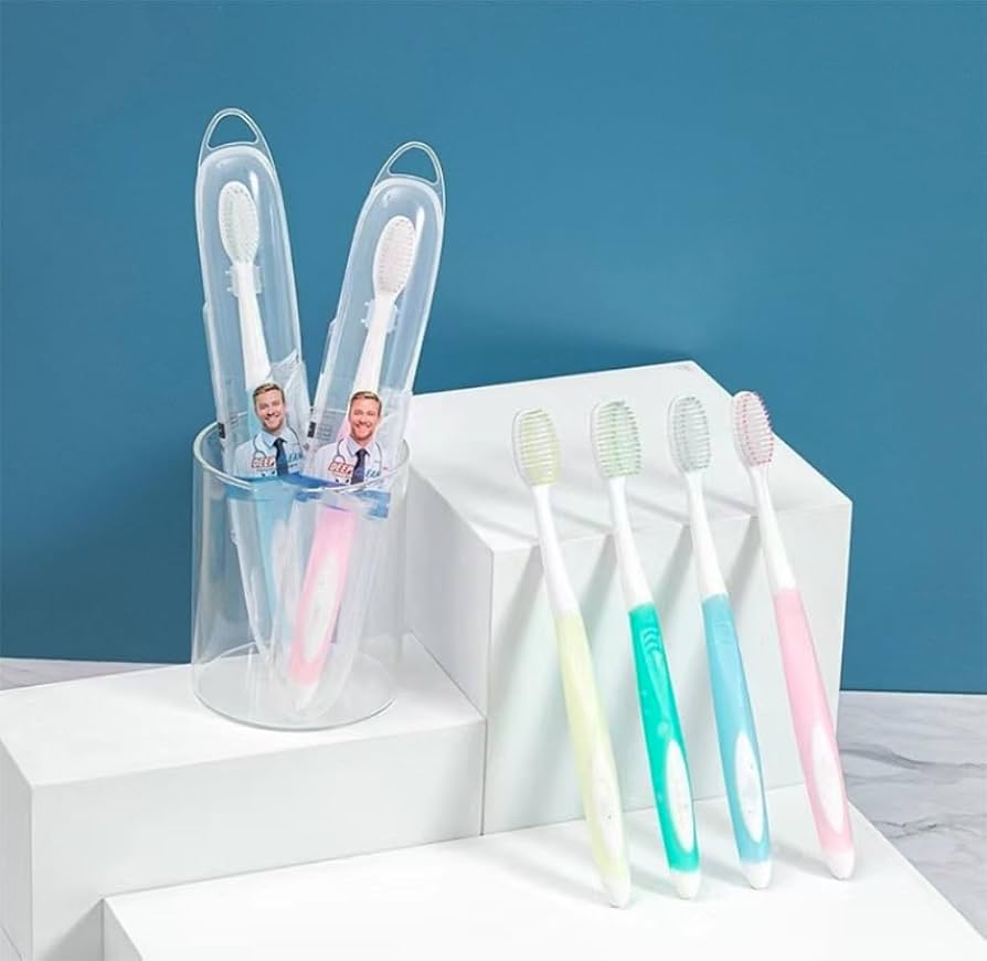Soft Toothbrush With Cover