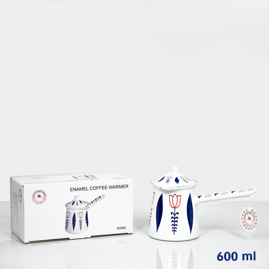 Arabica, 600 ml Enamel Coffee Warmer