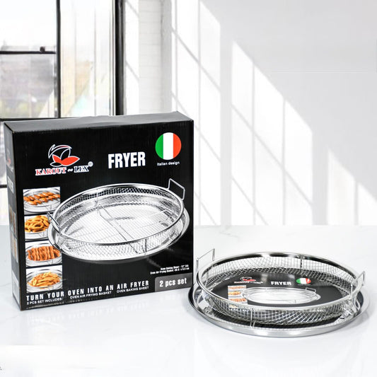 Stainless Steel Rounded Roasting Oven Tray