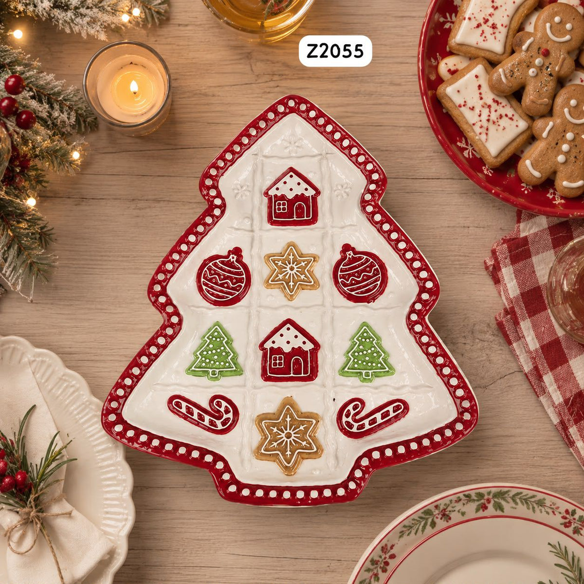 Christmas Ceramic Plate