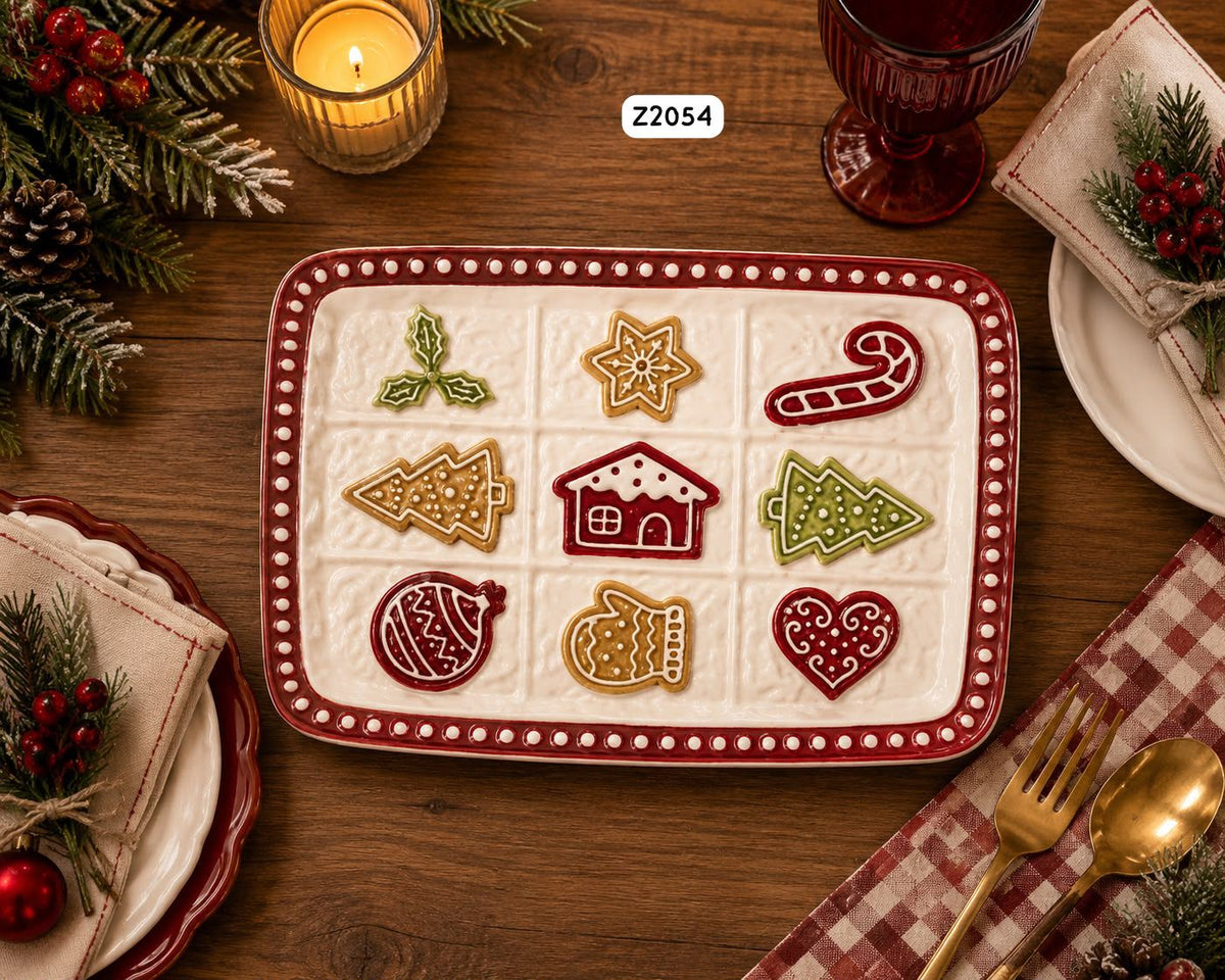 Christmas Ceramic Plate