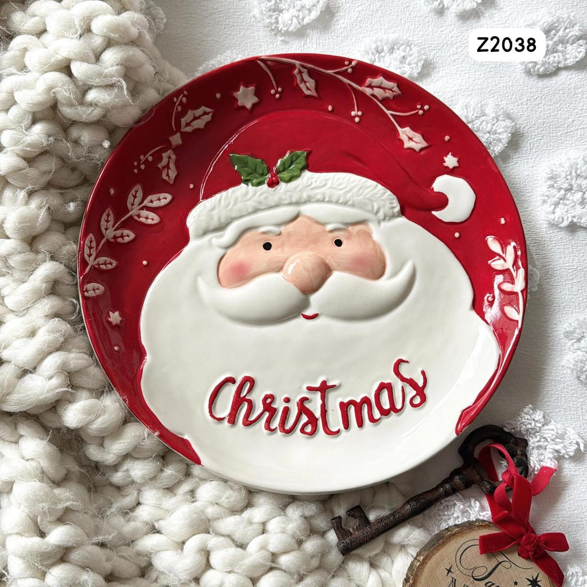 Christmas Ceramic Plate