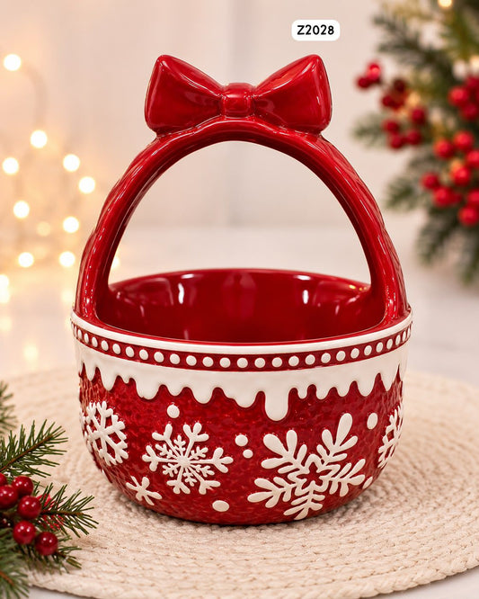 Christmas Ceramic Bowl