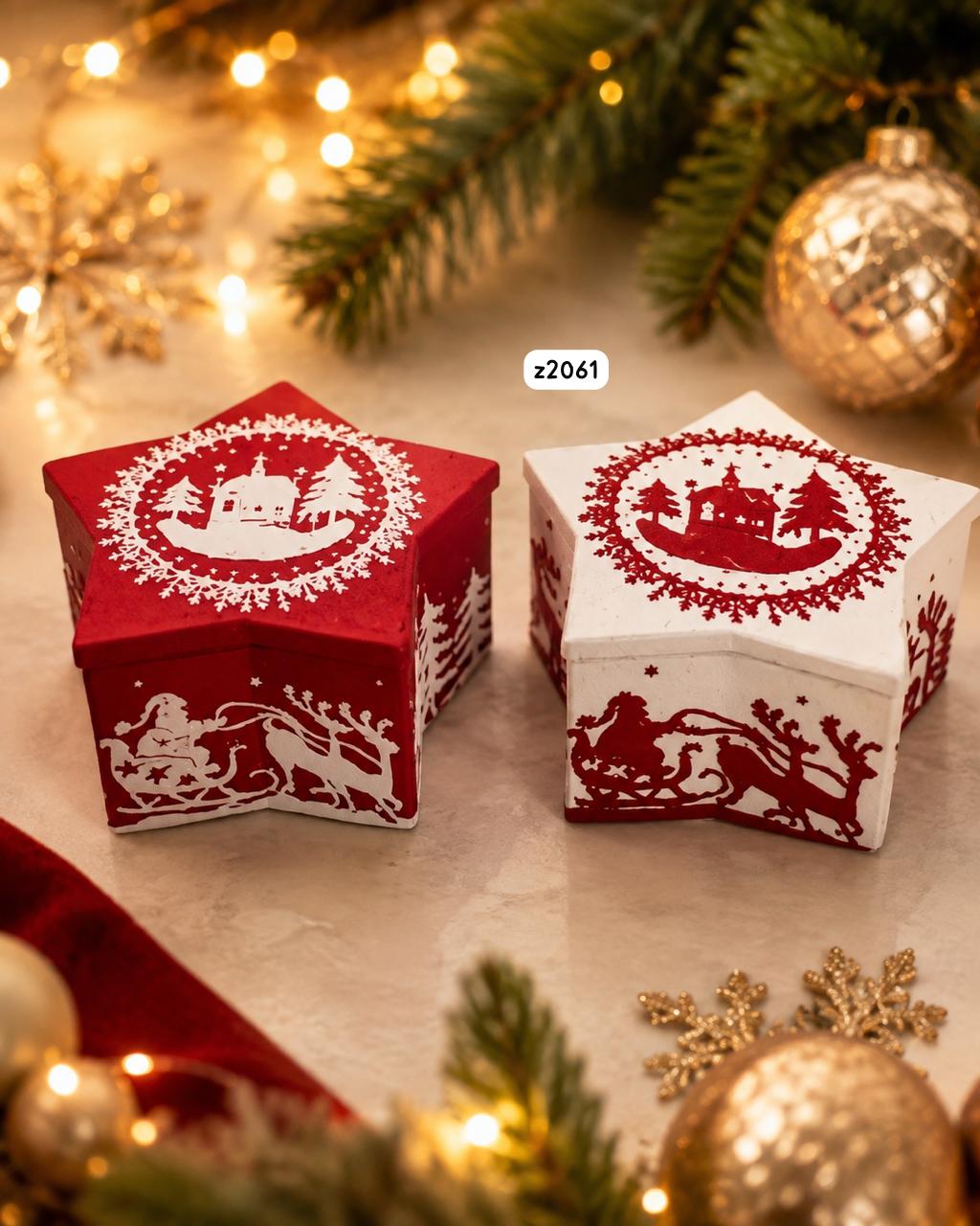 Christmas Ceramic Jar