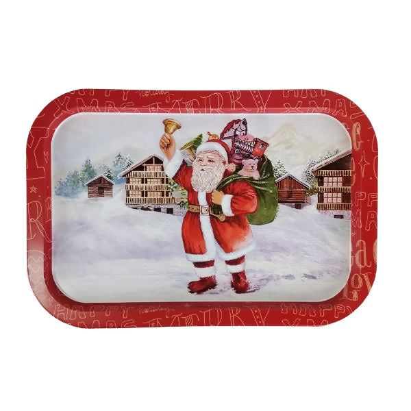 Christmas Rectangular Metal Tray