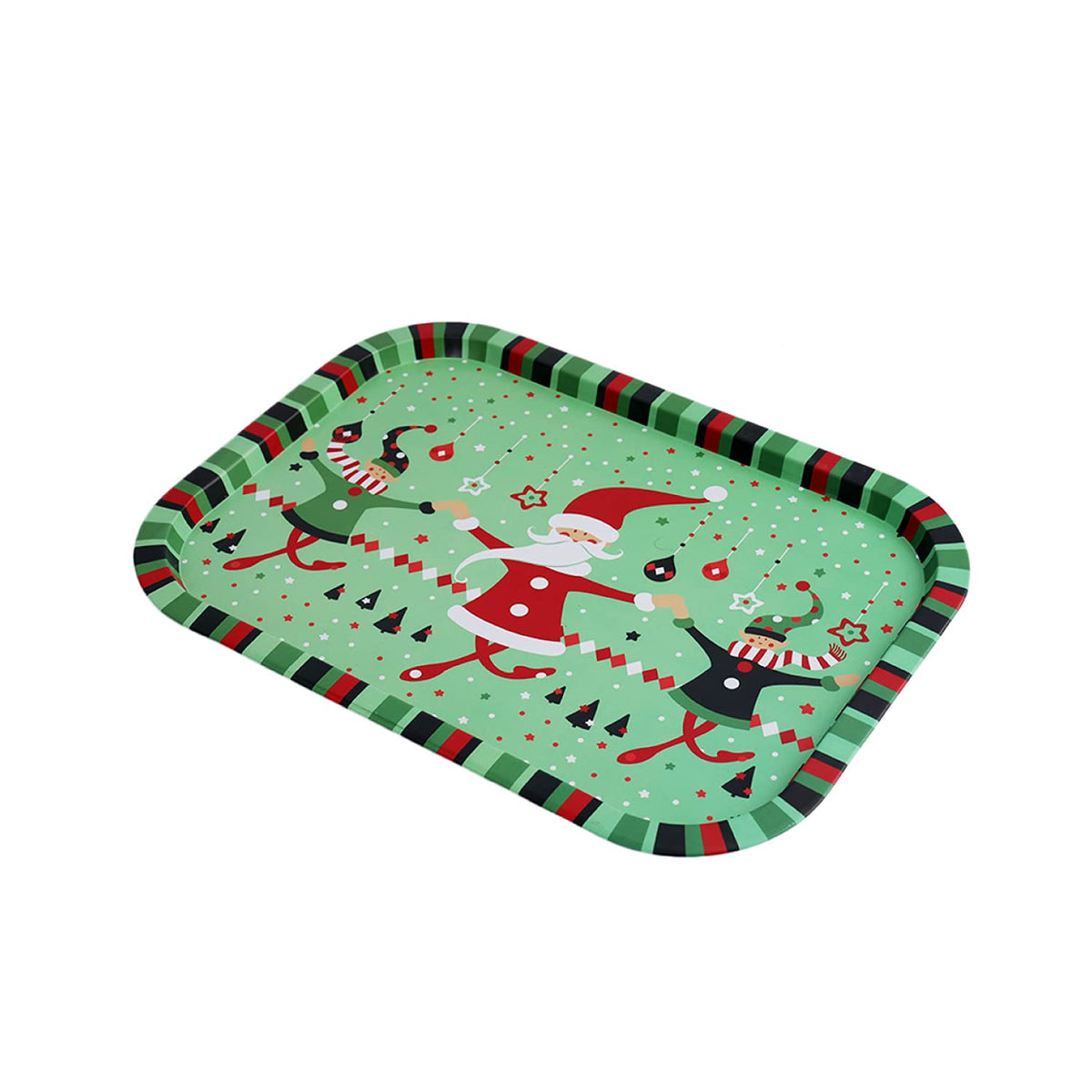 Christmas Rectangular Metal Tray