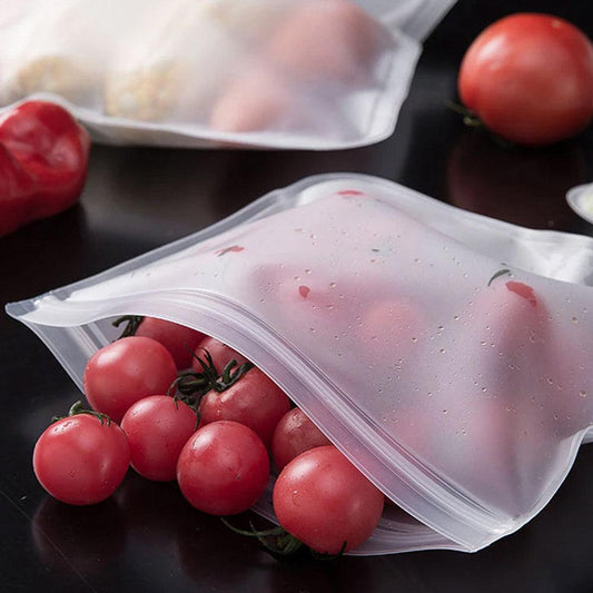 Transparent Sealed Storage Bag With Organic Silicone / 22FK077