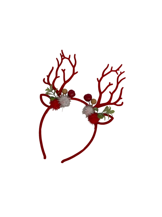 Christmas Headband With Deer Horns