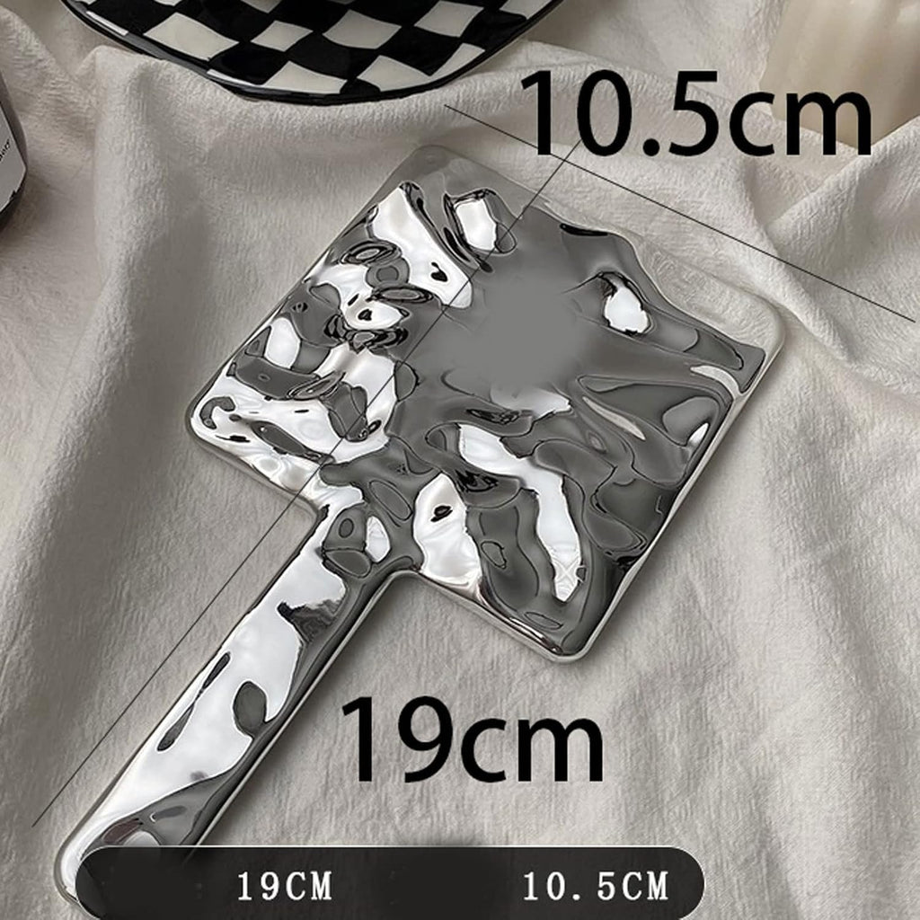 Mirror For Makeup Liquid Temperament Square Handle Mirror Makeup Mirror/ 053262