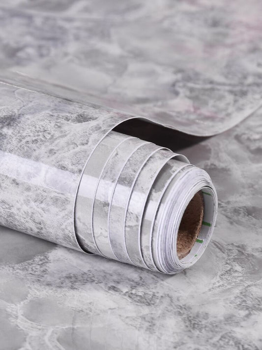5M Marble Wallpaper Adhesive Sticker Kitchen Worktop Countertop Vinyl Film Wrap