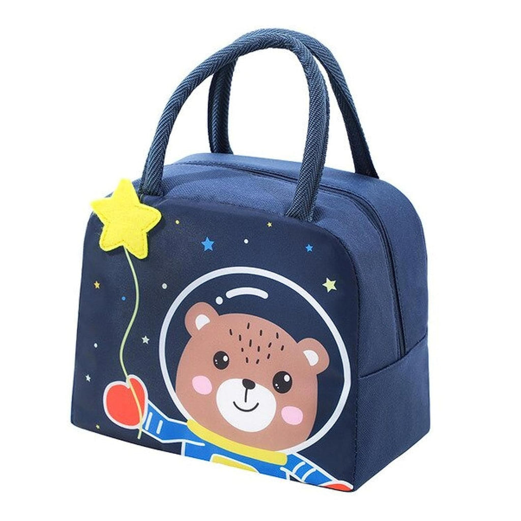 Cartoon Thermal Insulation Lunch Bags Cute Polyester Insulated Lunch Bag For Office Work School Picnic Beach